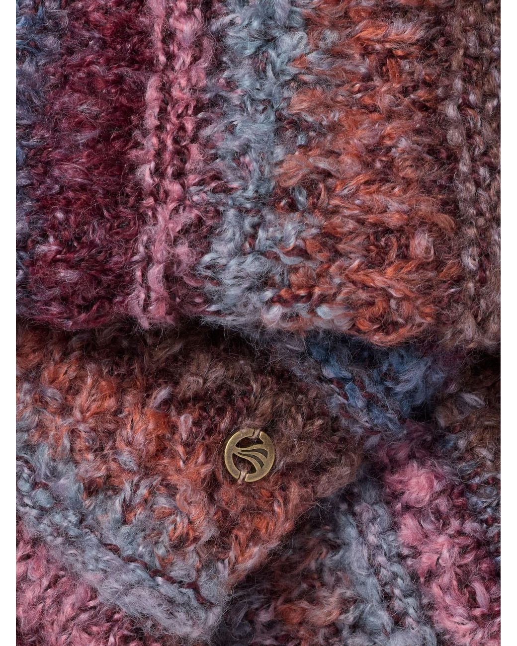 FatFace Pink Spacedye Twist Snood