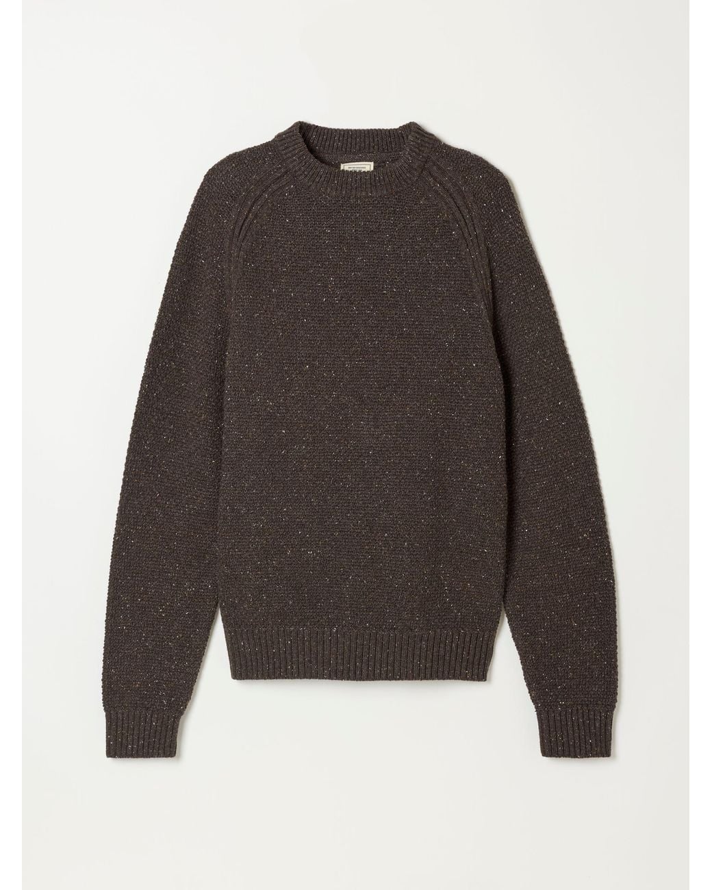 FatFace Brown Penton Crew Neck Jumper for men