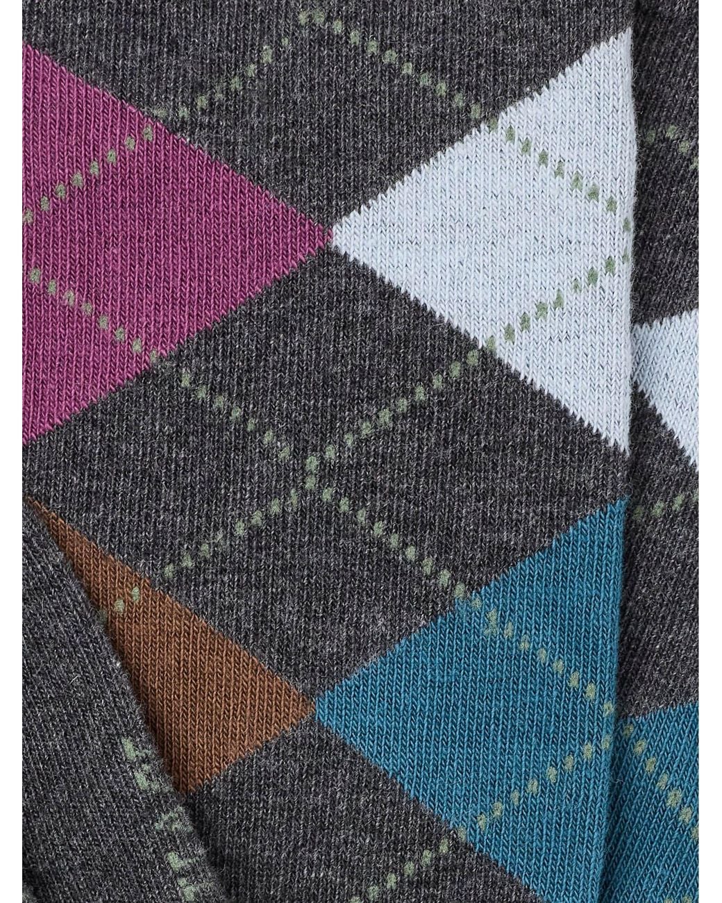 FatFace Blue Fatface Argyle Socks for men