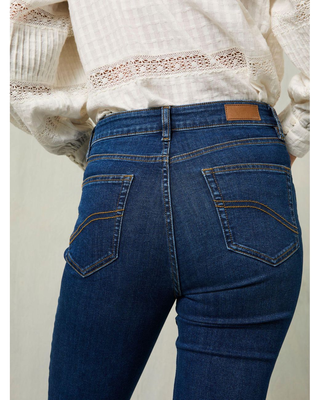 FatFace Blue Etta Capri Jeans