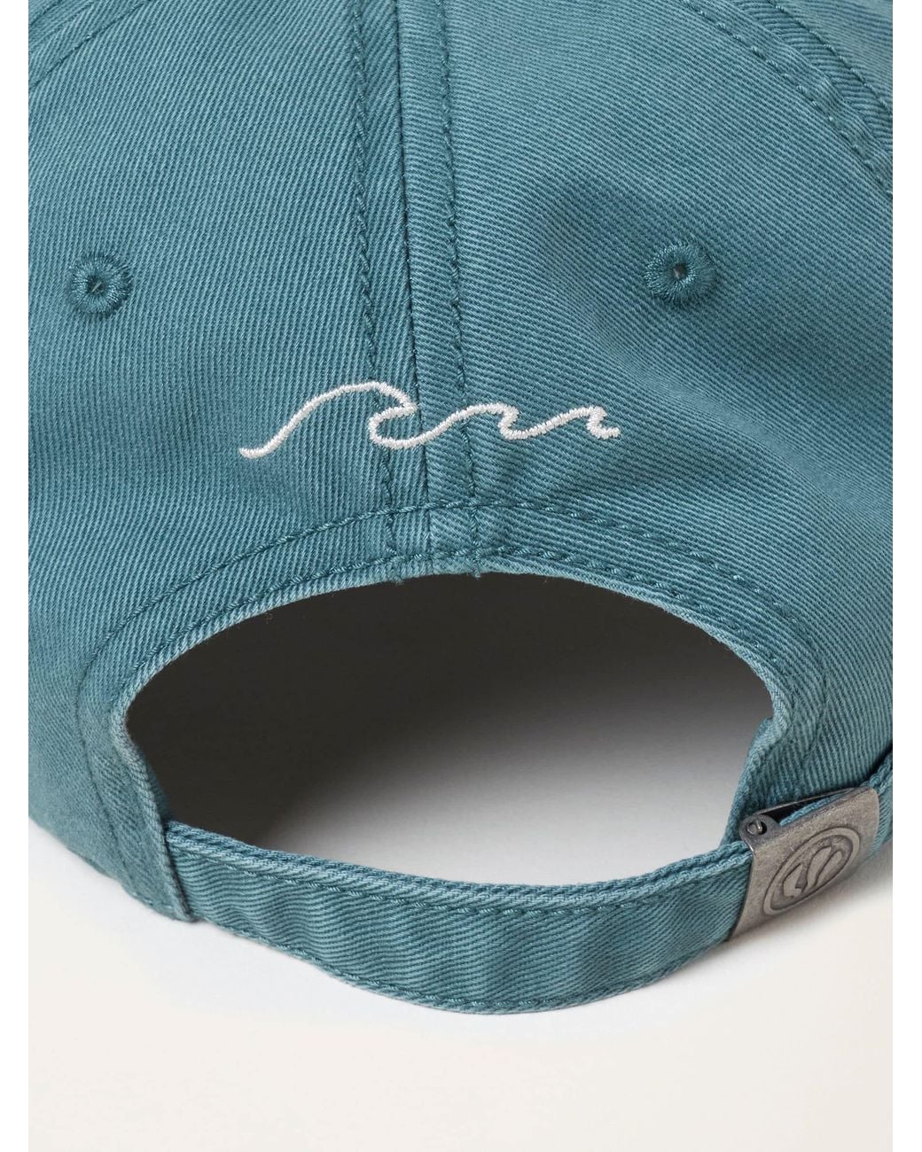 FatFace Blue Fatface Wave Embroidered Cap for men