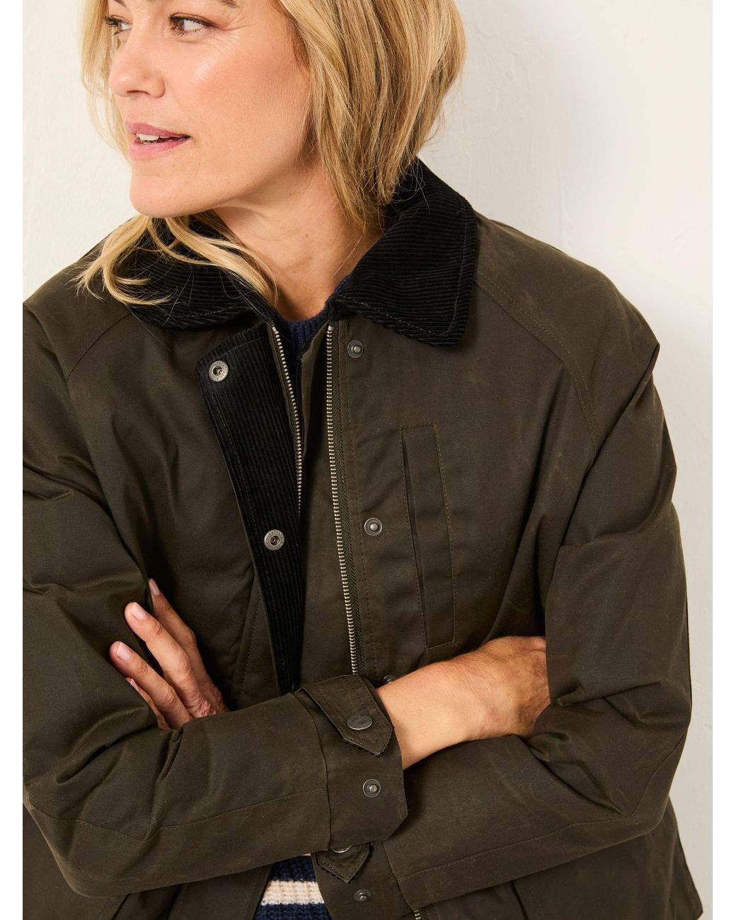 FatFace Green Fatface Devon Heritage Jacket