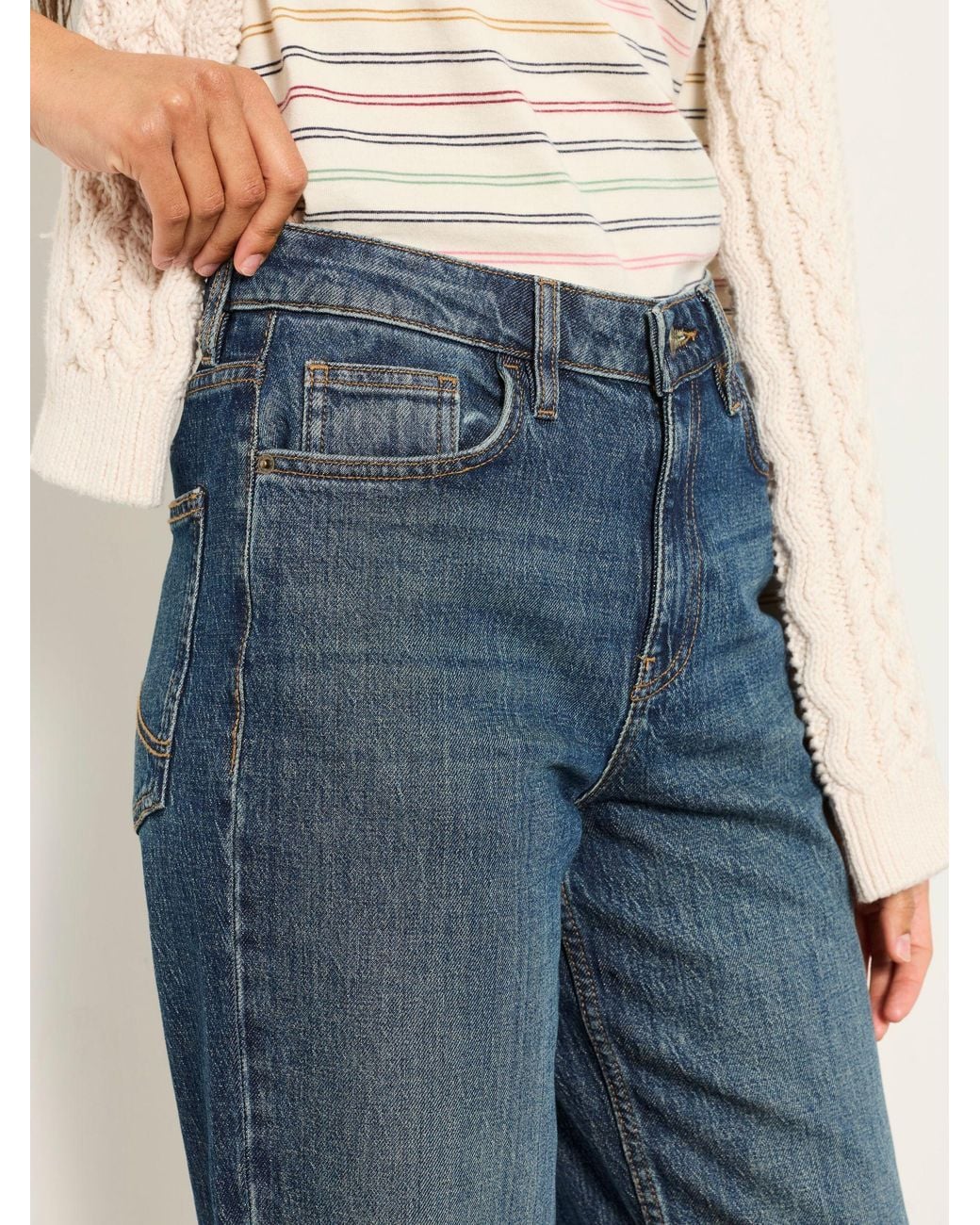 FatFace Blue Marlow Petite Jeans
