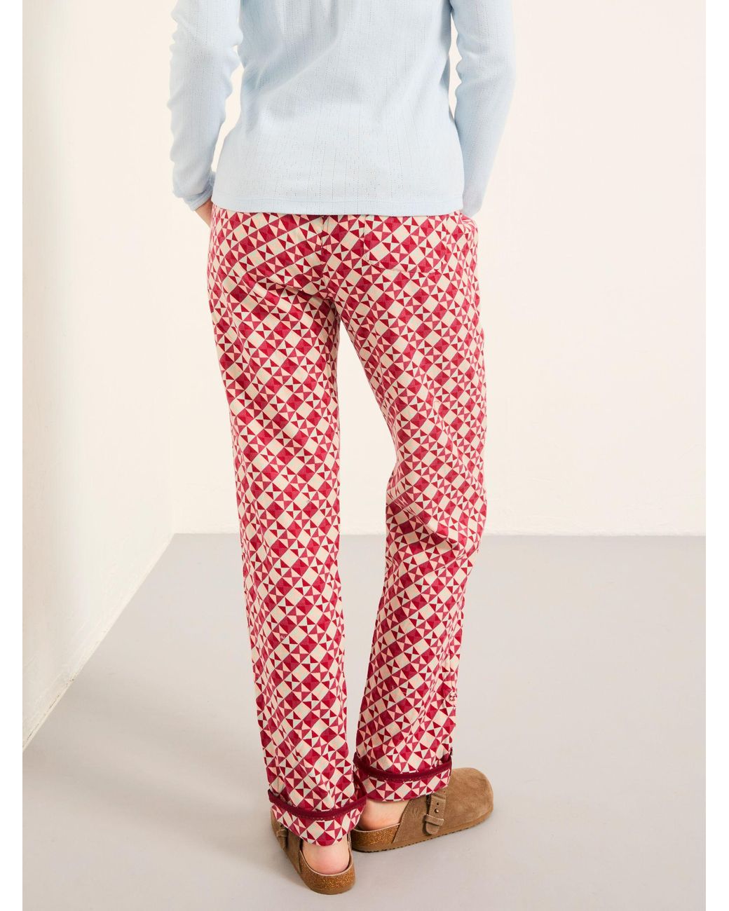 FatFace Pink Eva Pyjama Bottoms