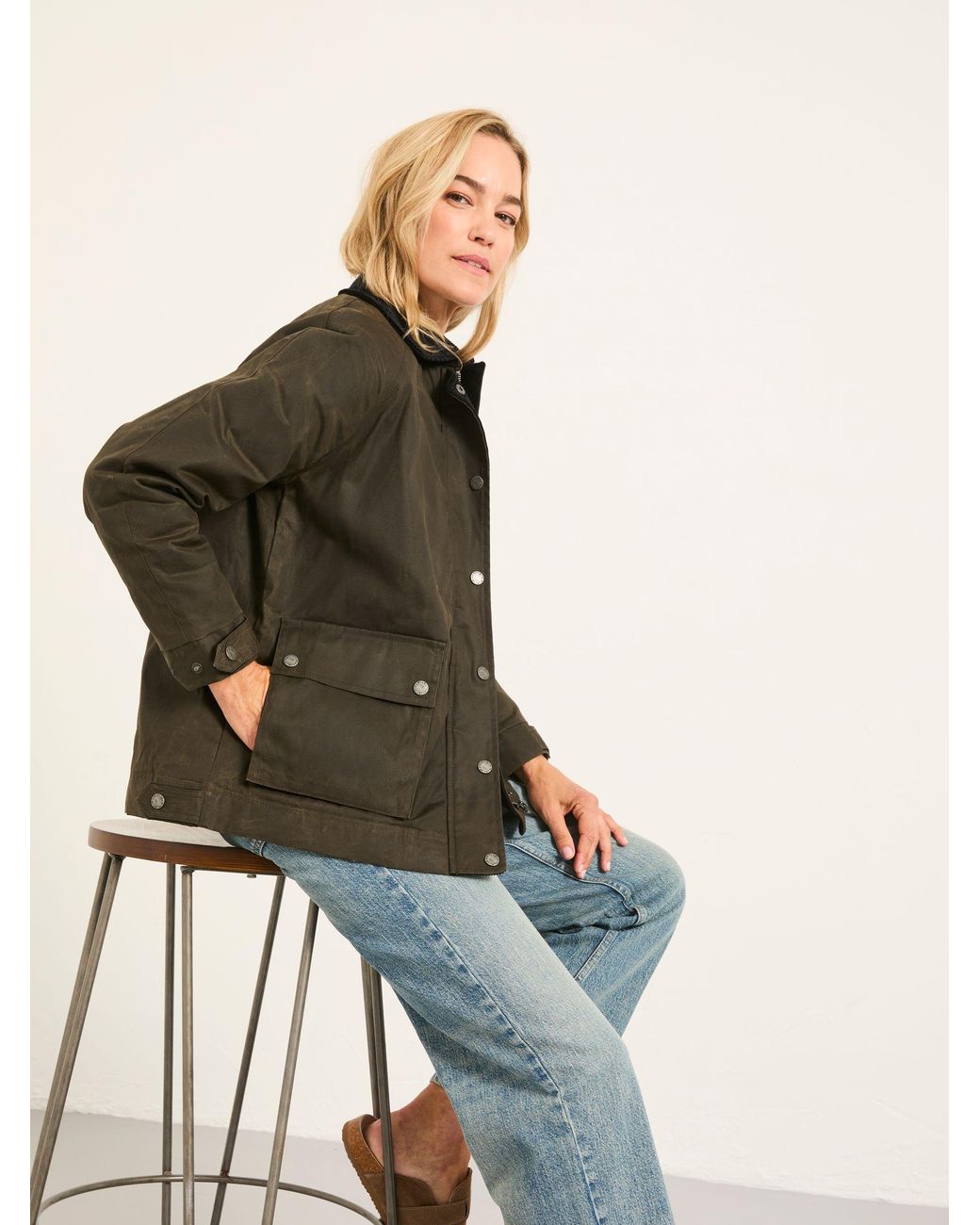 FatFace Green Fatface Devon Heritage Jacket