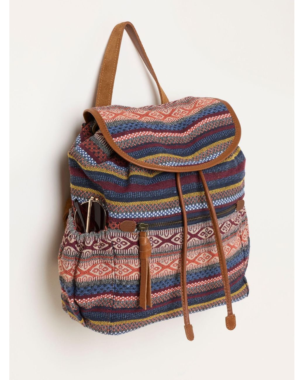 FatFace Blue Evalie Woven Backpack