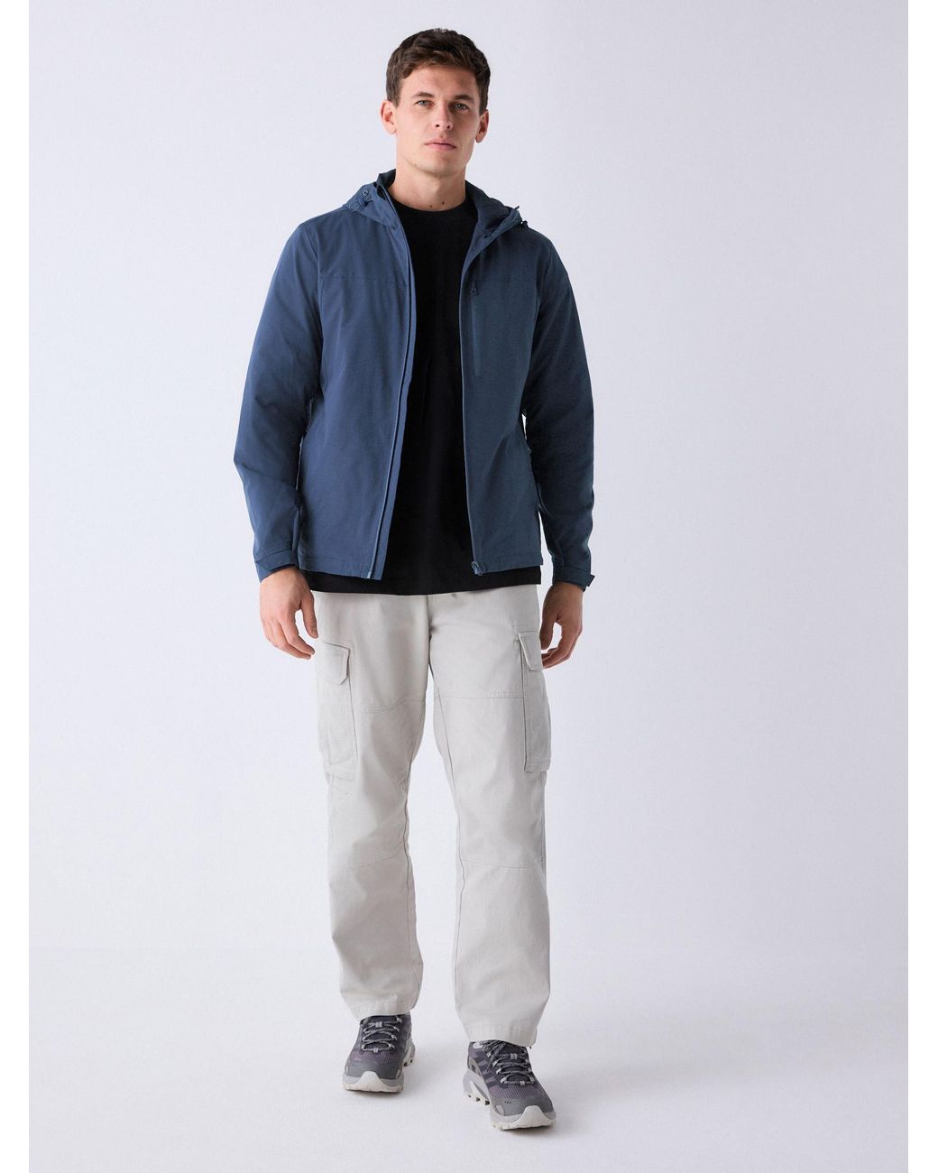 Next Blue Drytech Shower Resistant Anorak Jacket for men
