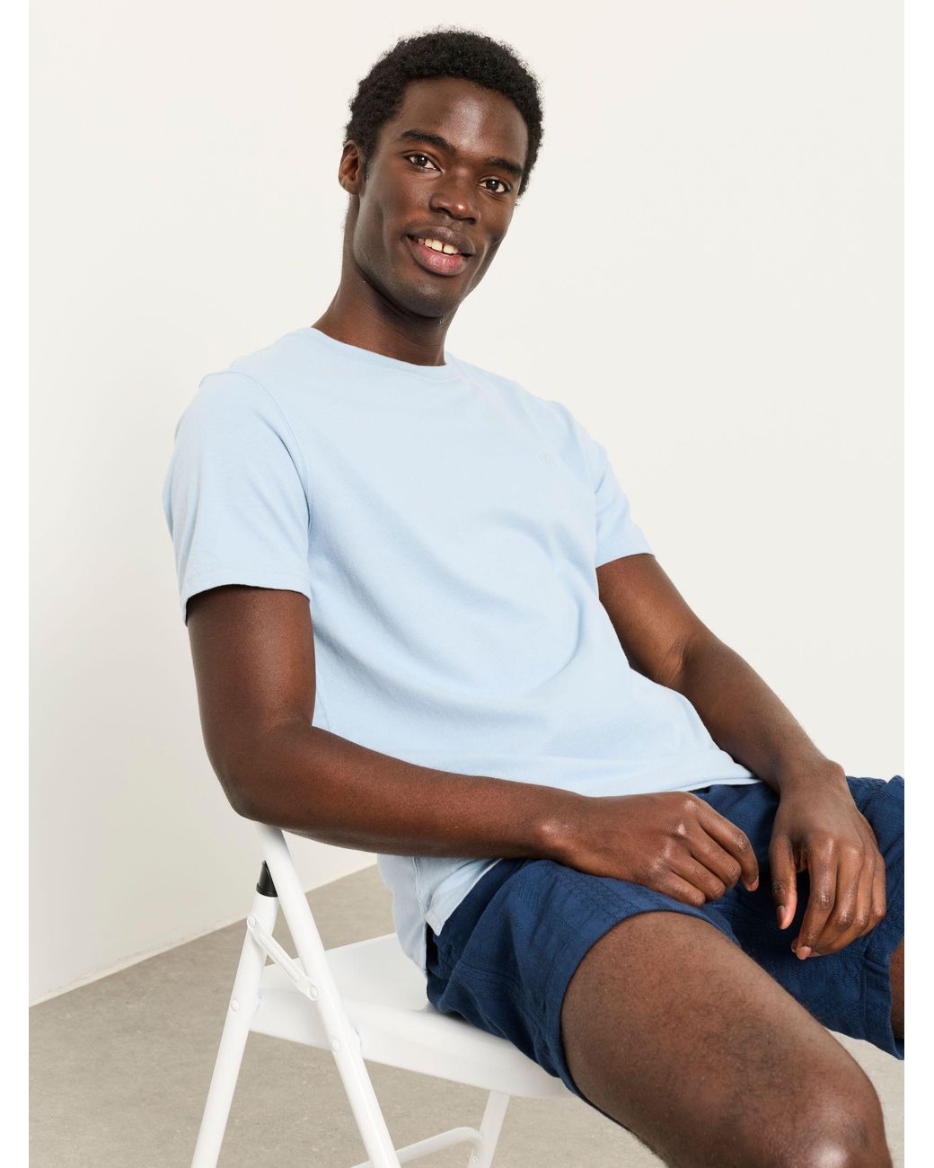 FatFace Blue Lulworth Short Sleeve T-Shirt for men