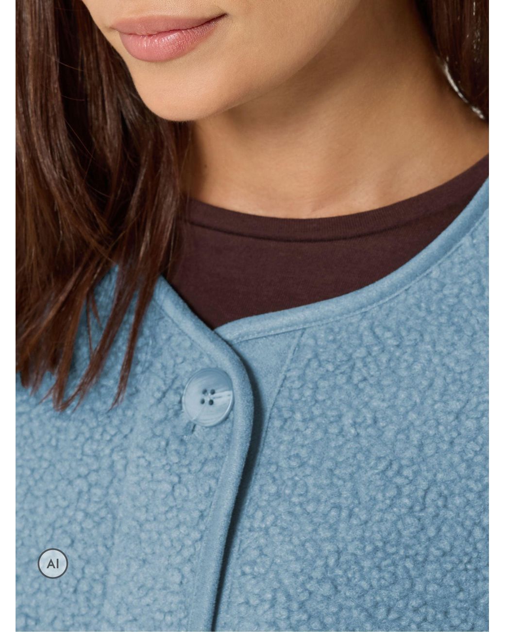 PixieGirl Petite Blue Borg Jacket