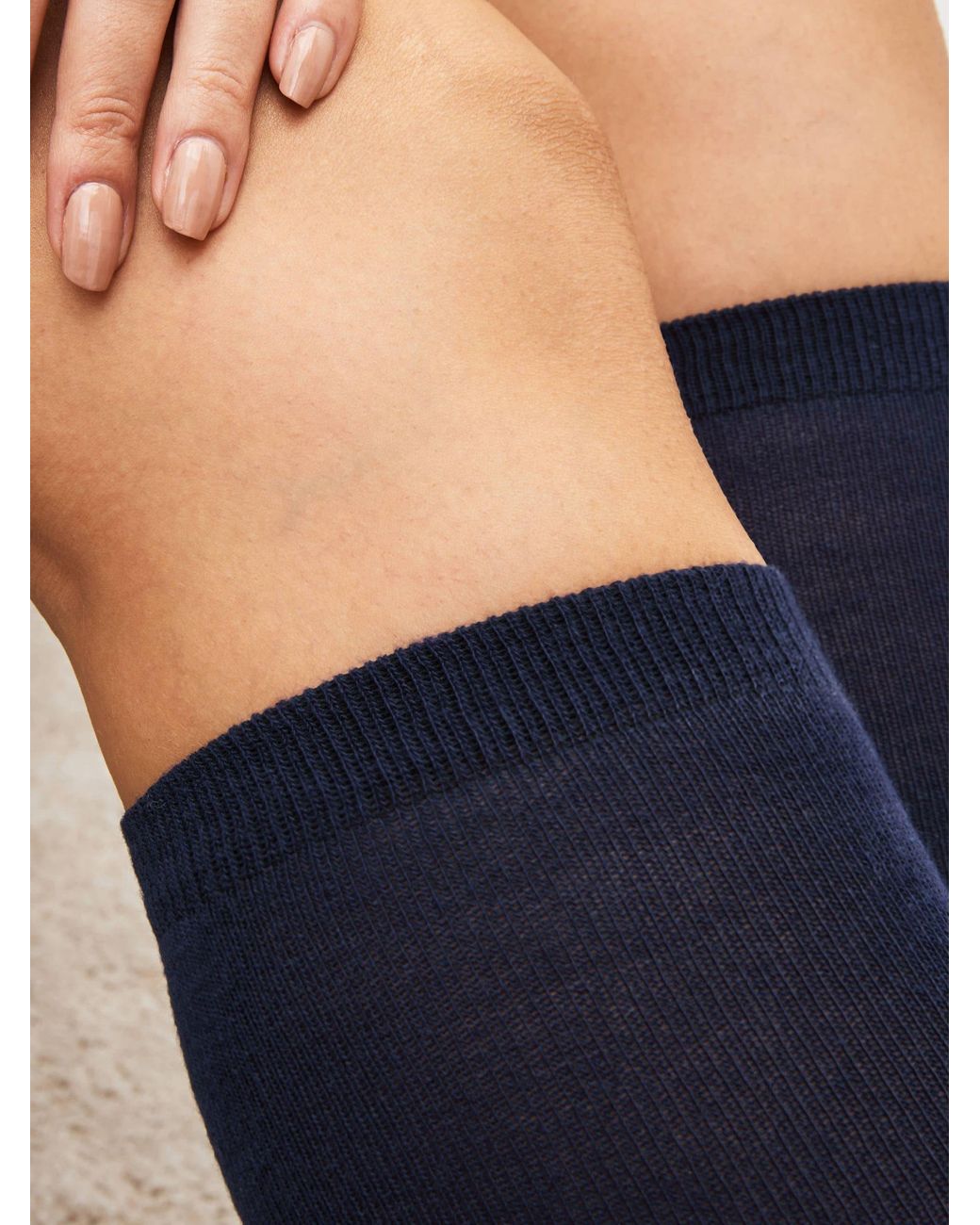 Next Blue Modal Blend Knee High Socks 2 Pack