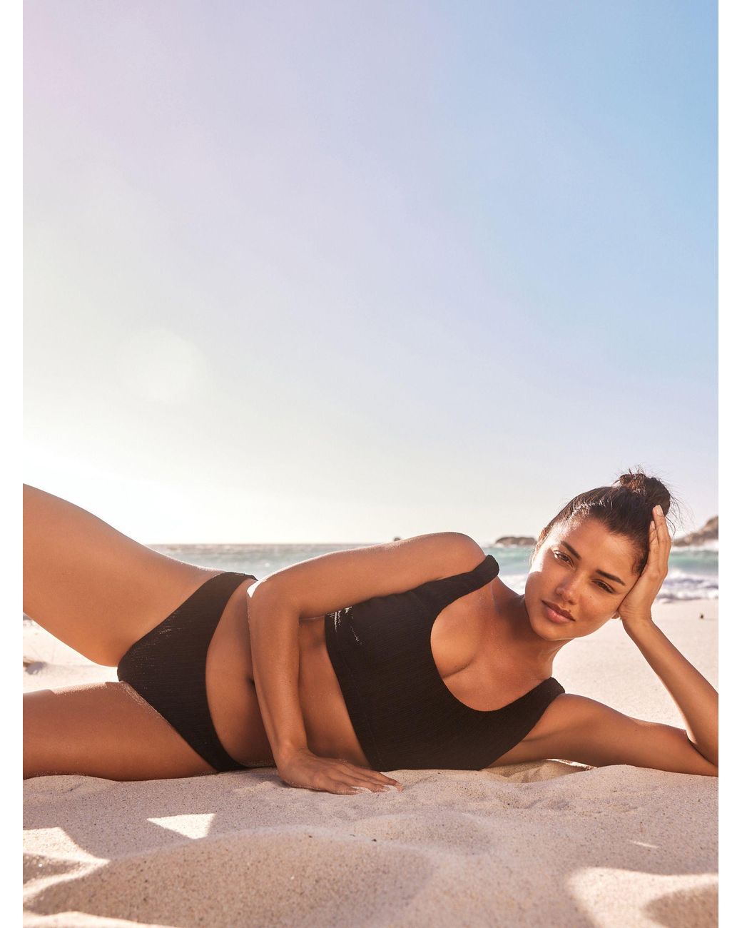 Next Black Dd+ Wired Crop Bikini Top