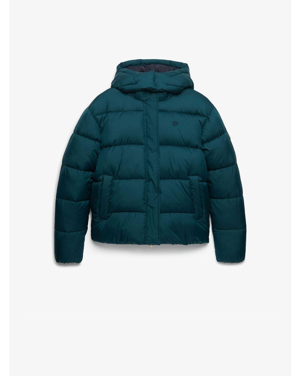 Superdry Blue Premium Ripstop Puffer Jacket