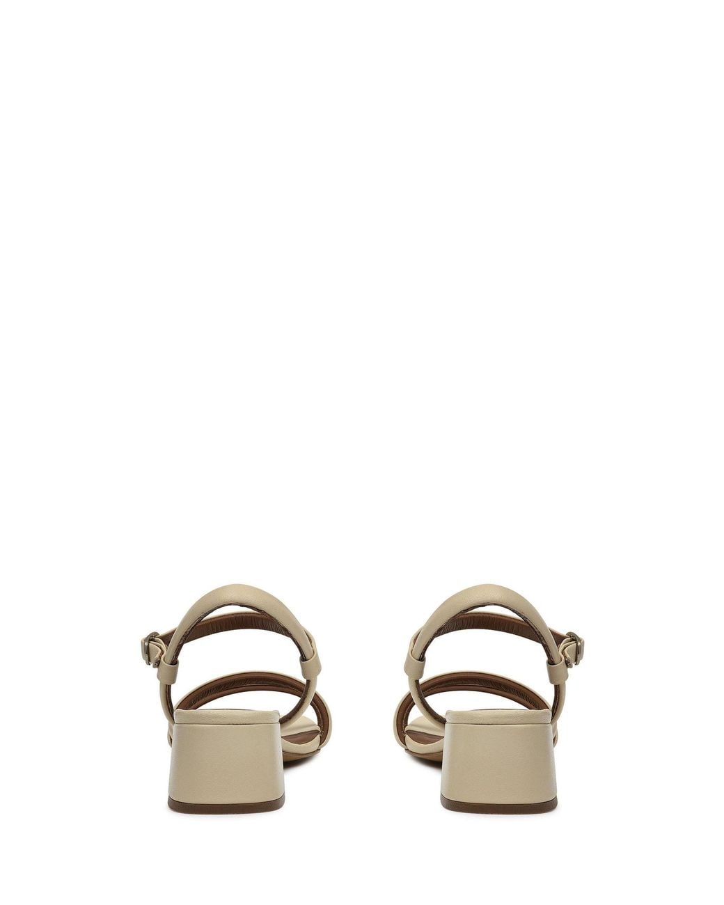 Radley White Crescent Strap Sandals