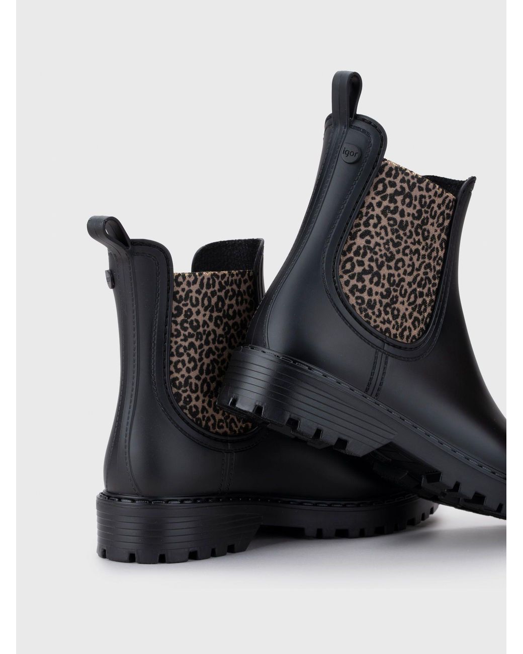 Igor Blue Trak Leo Ankle Wellies