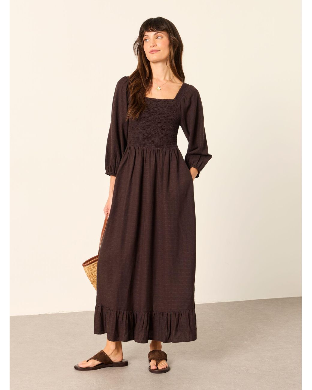 FatFace Multicolor Adele Petite Midi Dress