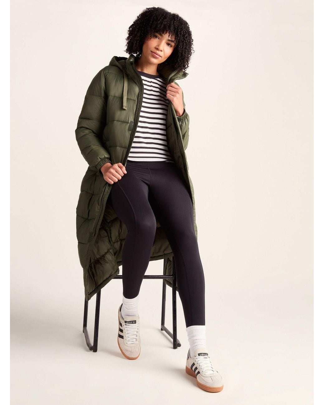 TOG24 Green Cautley Long Padded Jacket