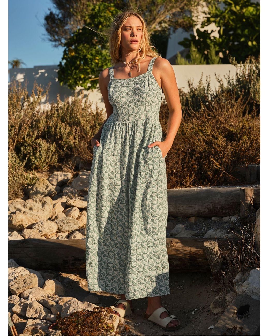 FatFace Green Ruby Jumpsuit