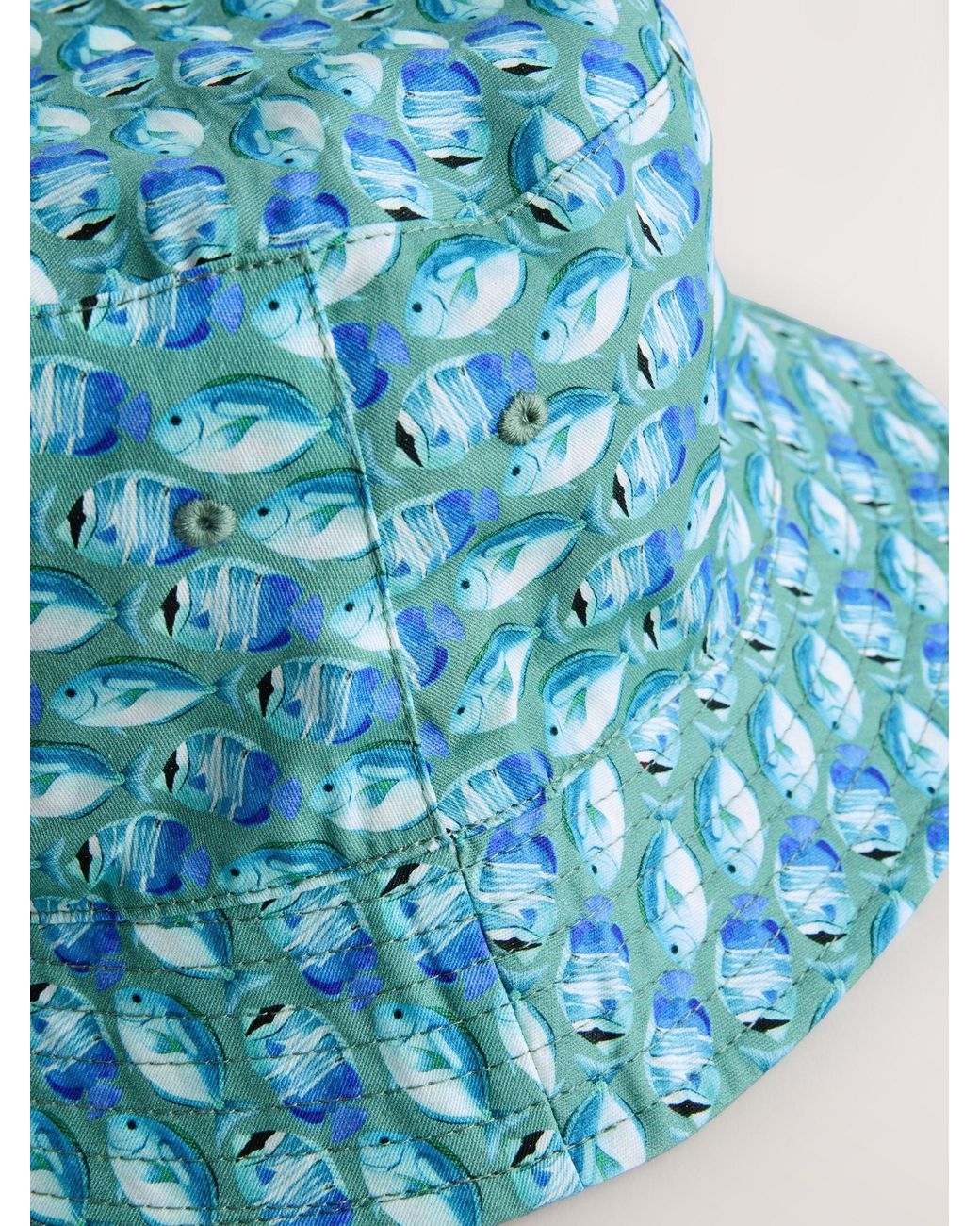 Next Blue Reversible Bucket Hat for men