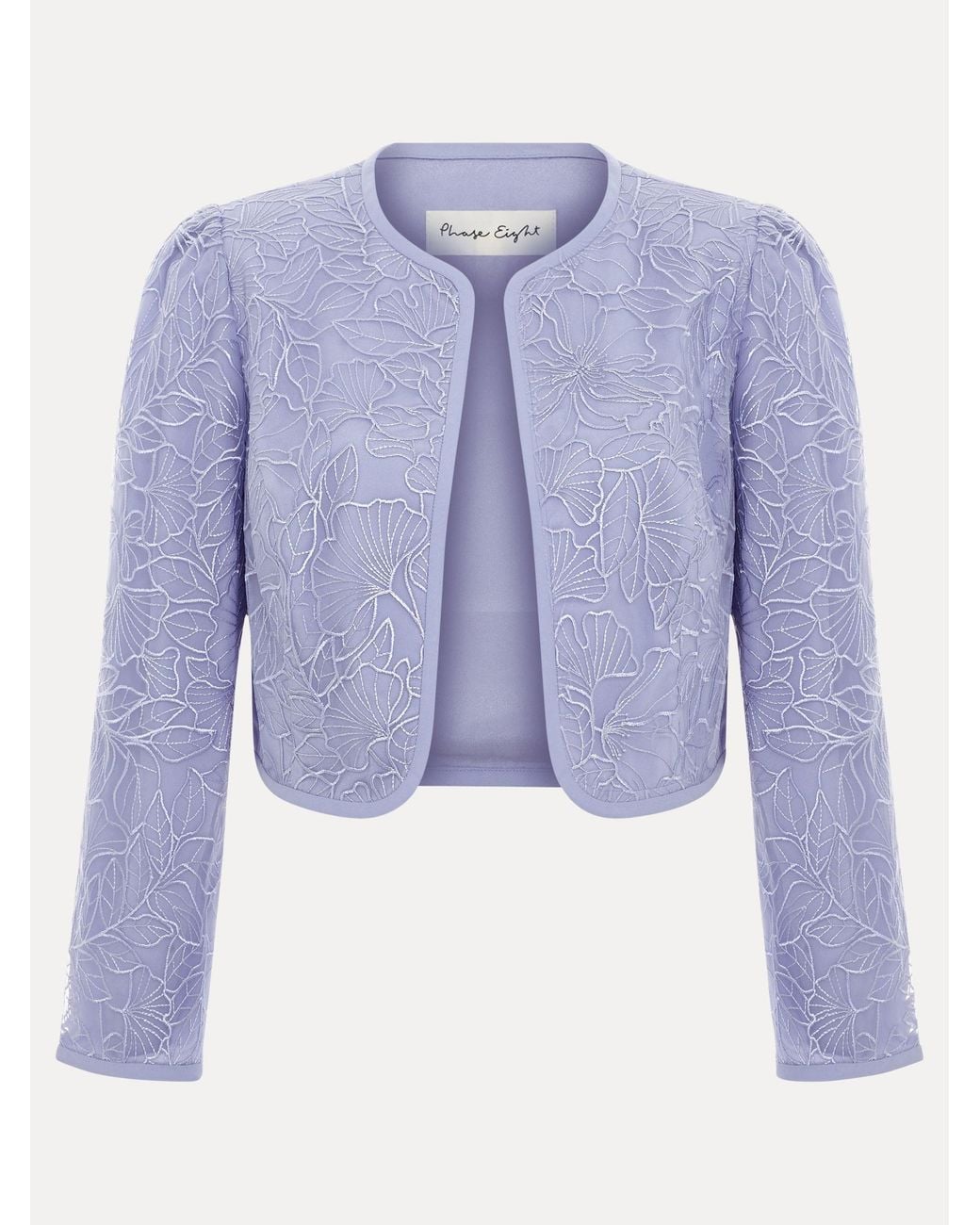Phase Eight Blue Sakura Jacket