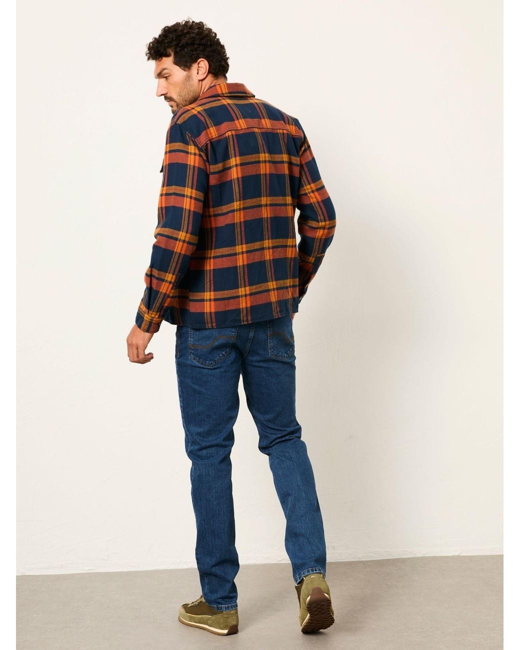 FatFace Blue Slim Fit Jeans for men
