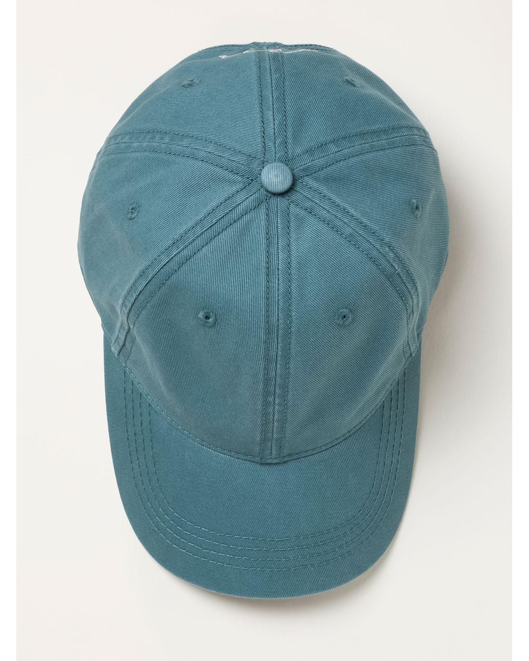 FatFace Blue Fatface Wave Embroidered Cap for men