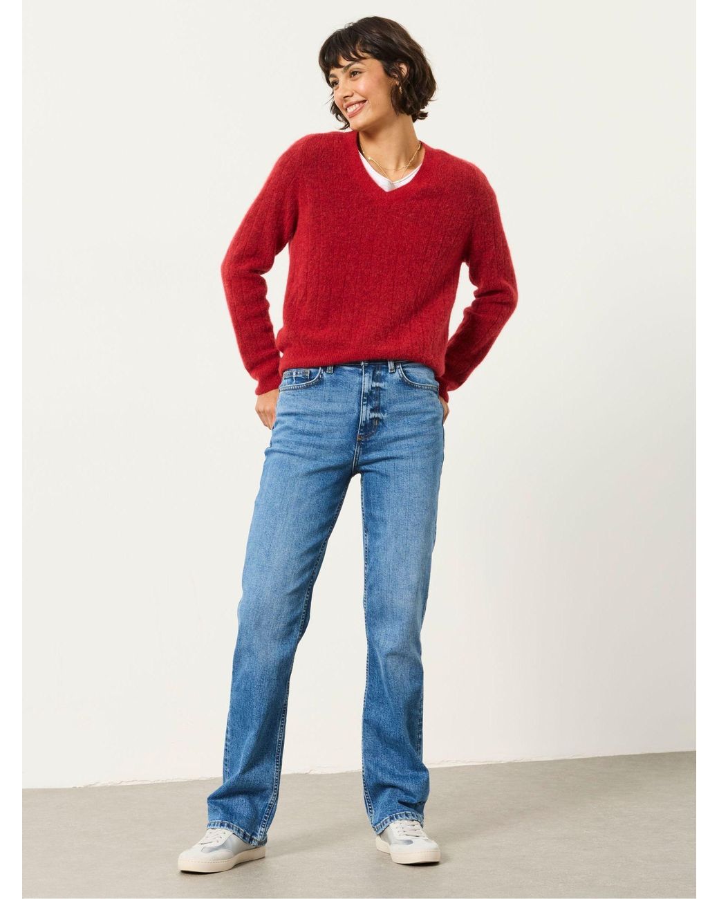 FatFace Blue Carmel Washed Jeans