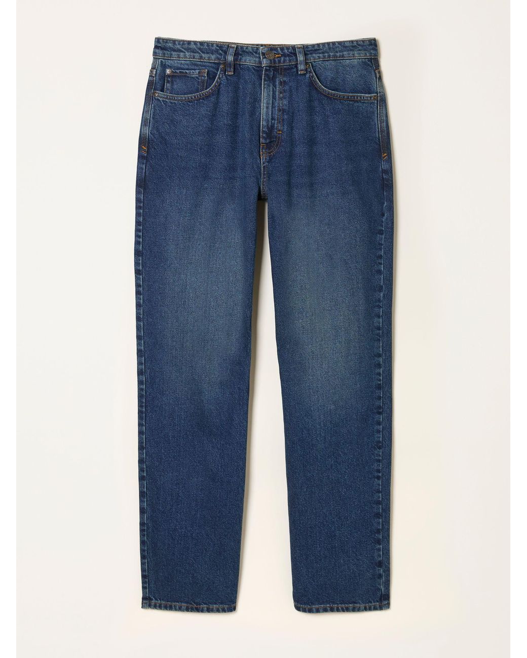 FatFace Blue Loose Fit Jeans for men
