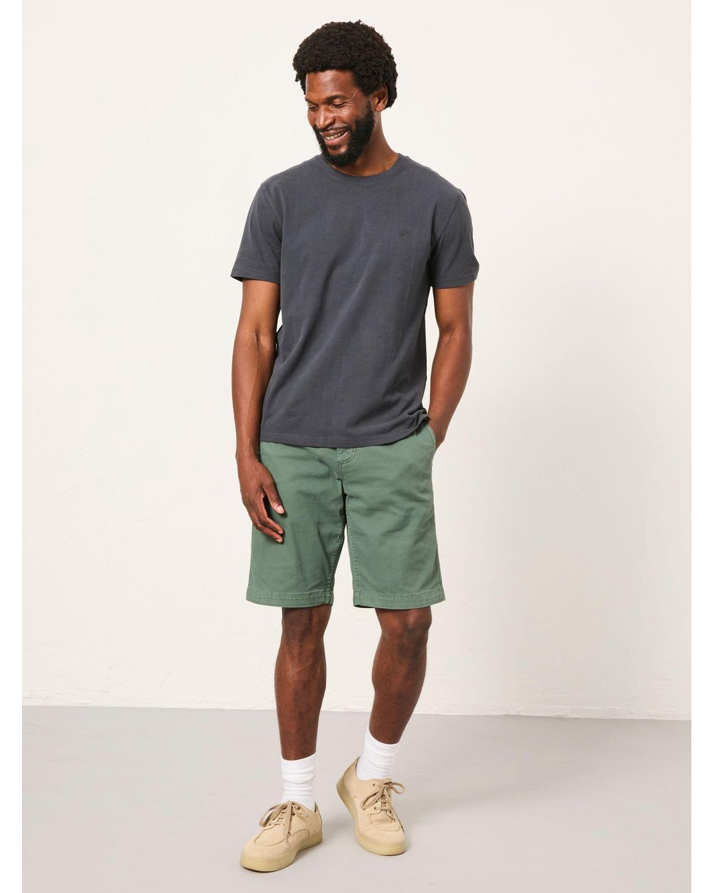 FatFace Blue Lulworth Short Sleeve T-Shirt for men