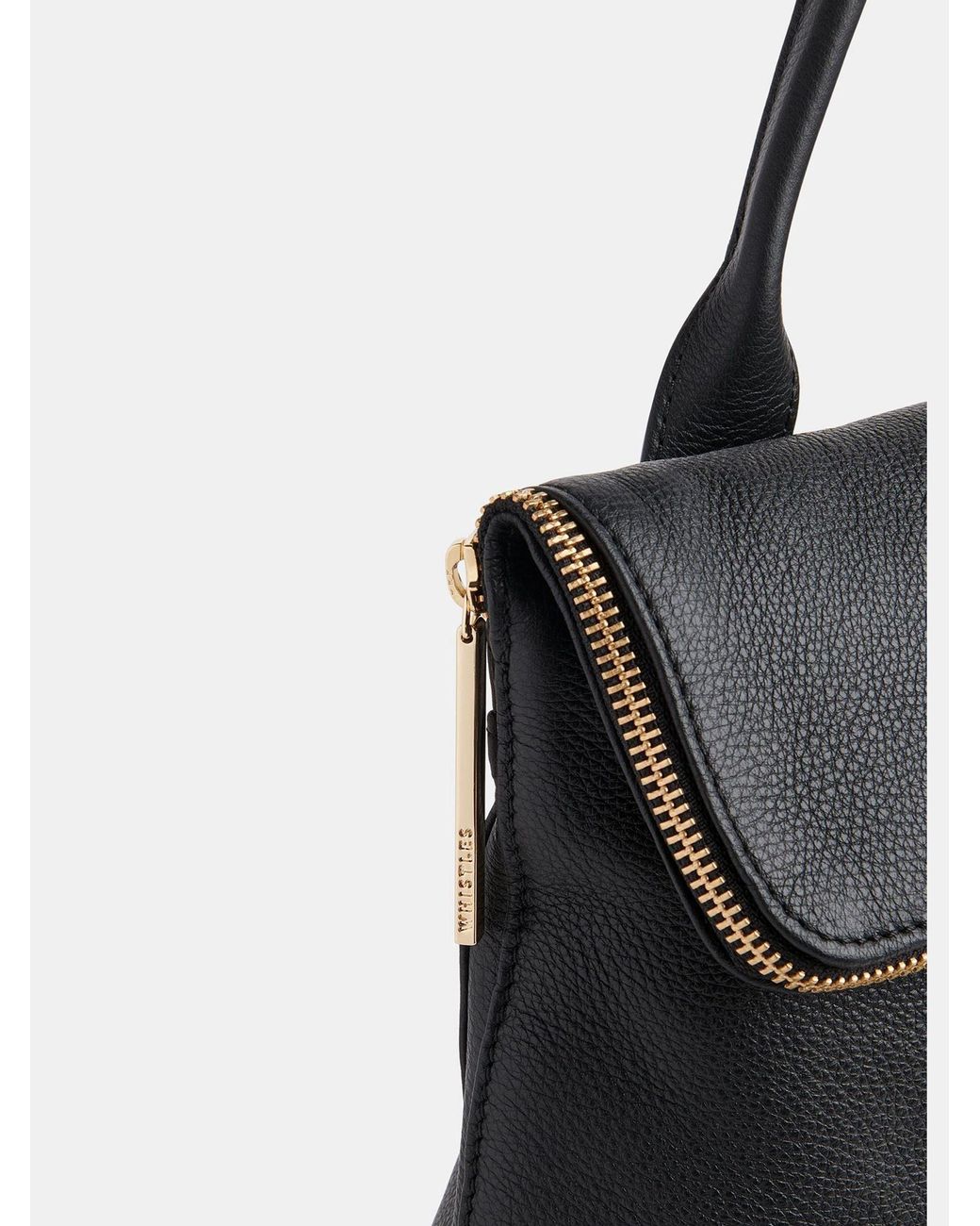Whistles Black Verity Backpack