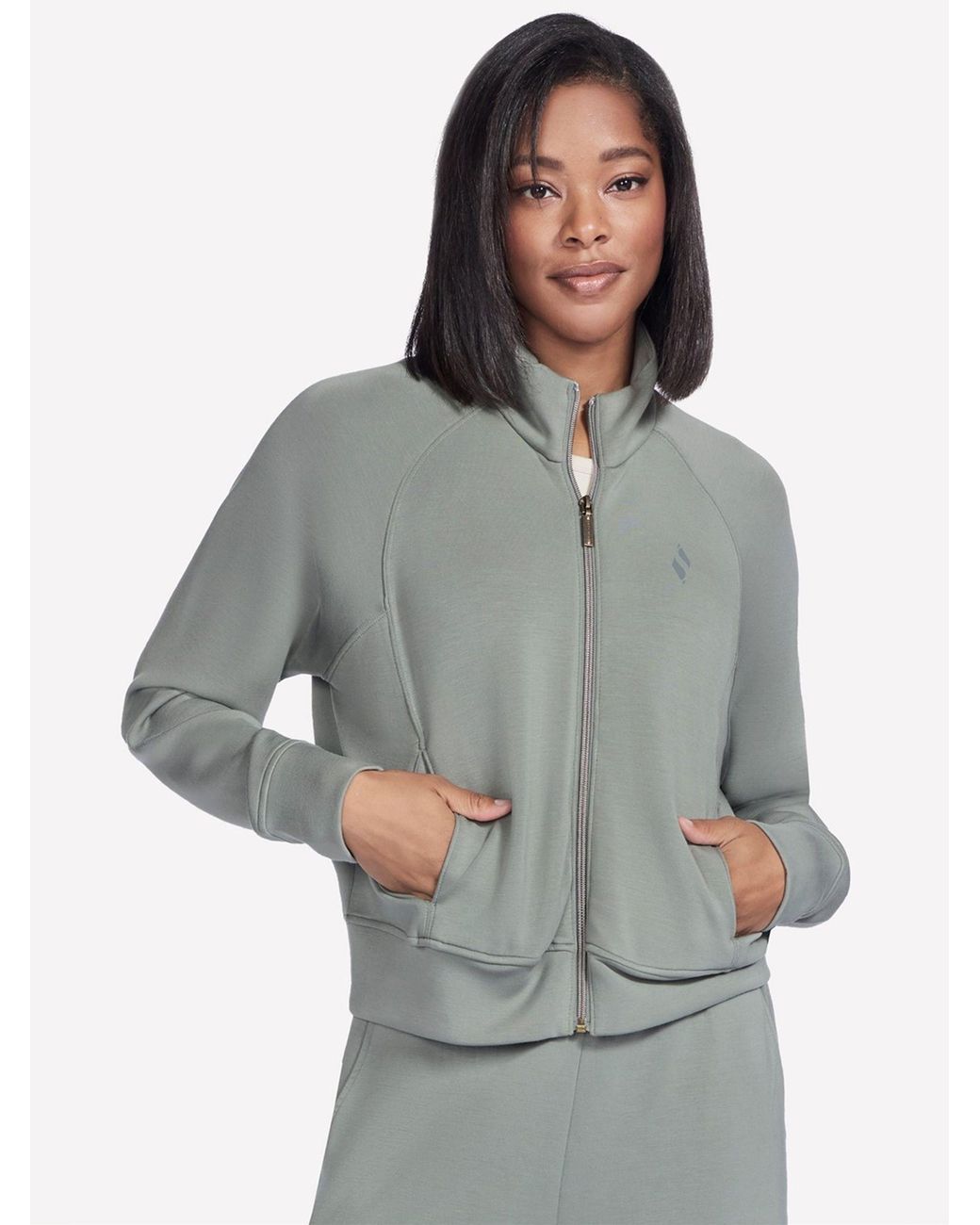 Skechers Gray Skechluxe Elevate Jacket