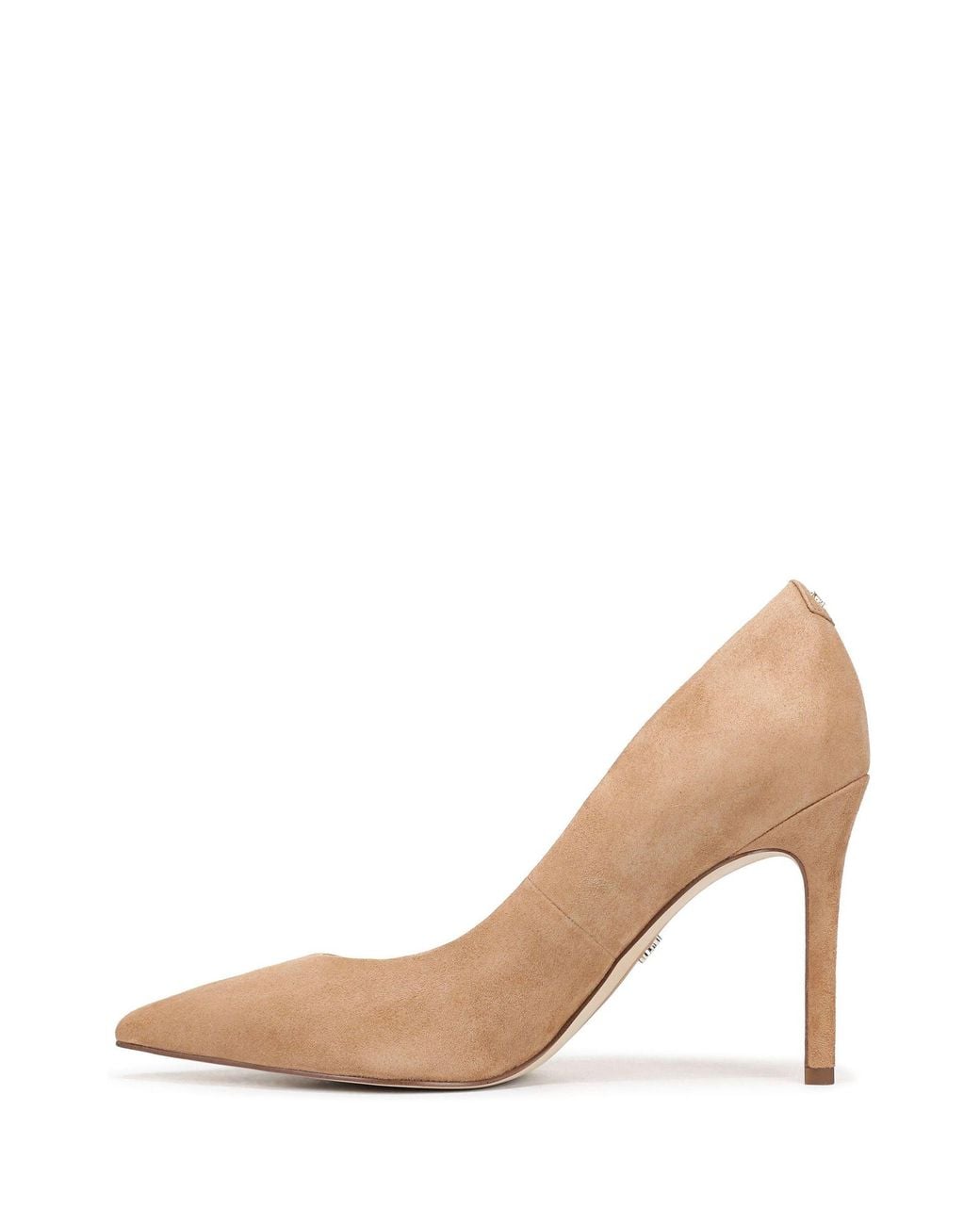 Sam Edelman White Cyprus Regular Fit Pointed Toe Heels