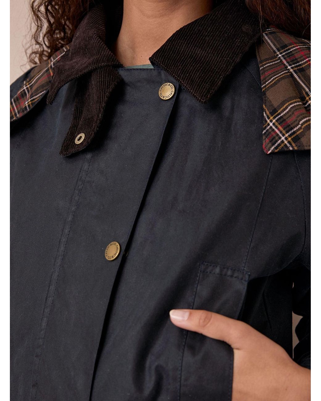 Celtic & Co. Blue Classic Waxed Jacket