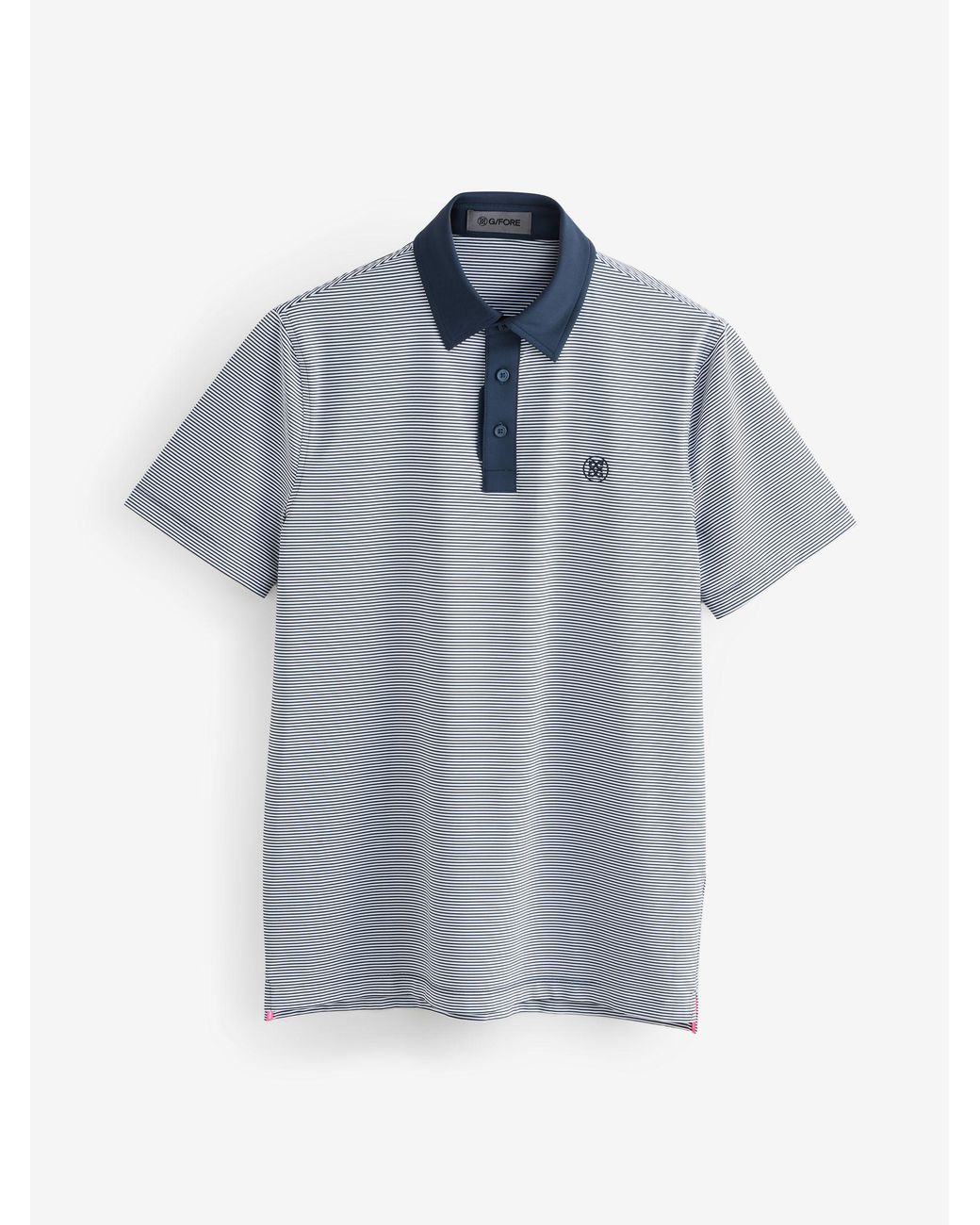 G/FORE Feeder Stripe Golf Polo Shirt in Blue for Men | Lyst