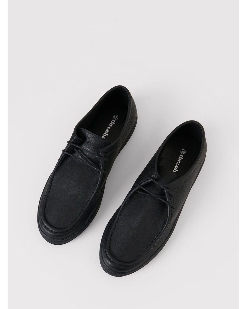 Threadbare White Casual Lace Up Trainers for men