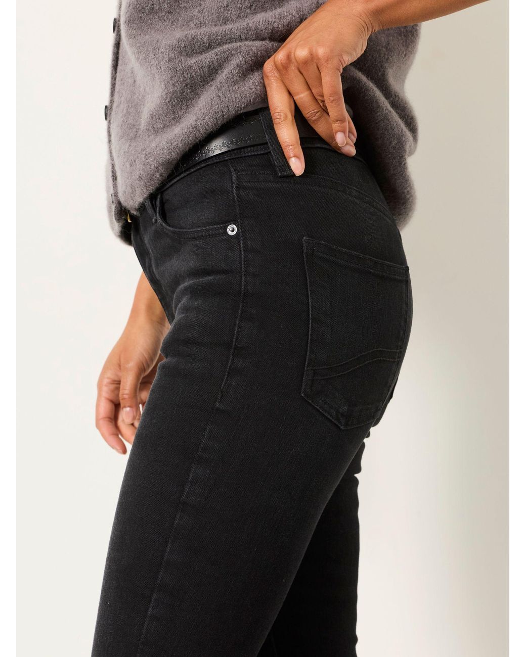FatFace Black Shenley Slim Leg Jeans