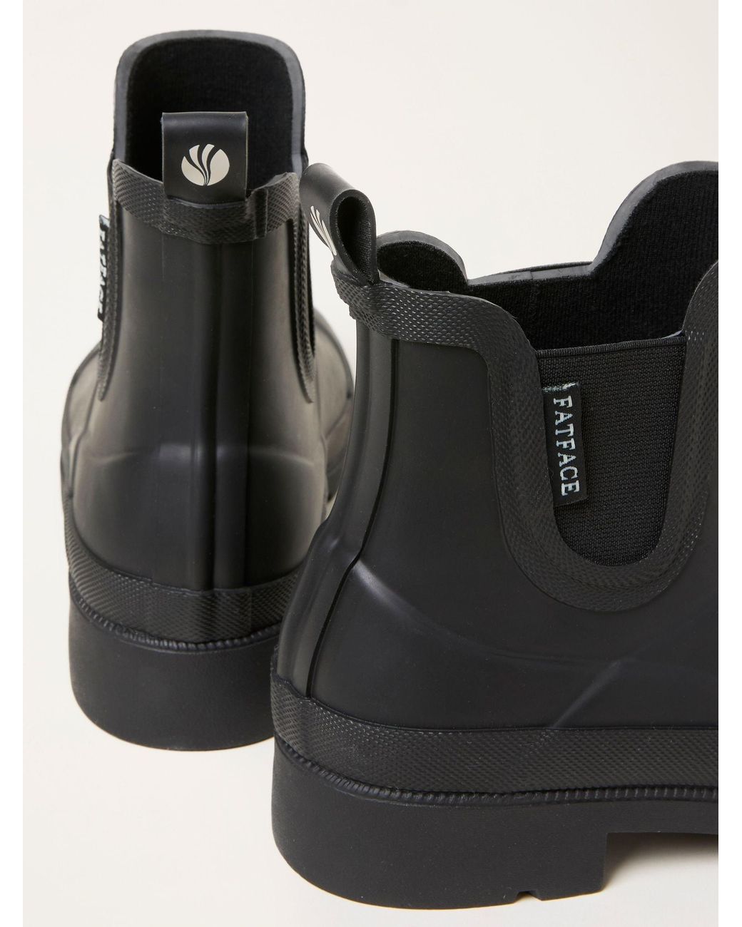 FatFace Blue Rubber Ankle Welly