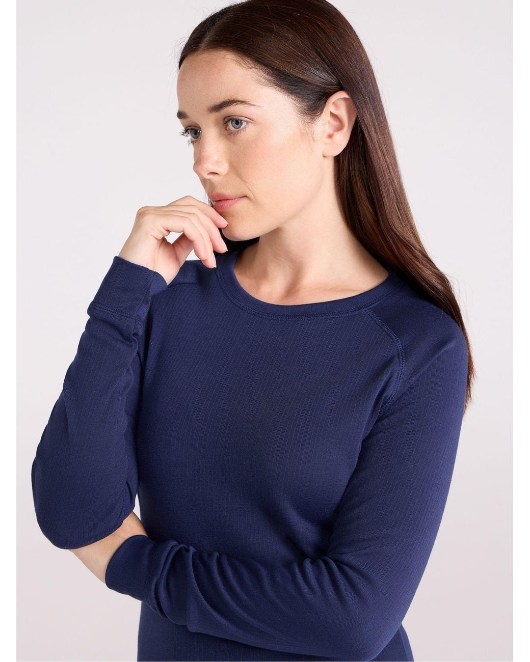Mountain Warehouse Blue Thermal Base Layer Top