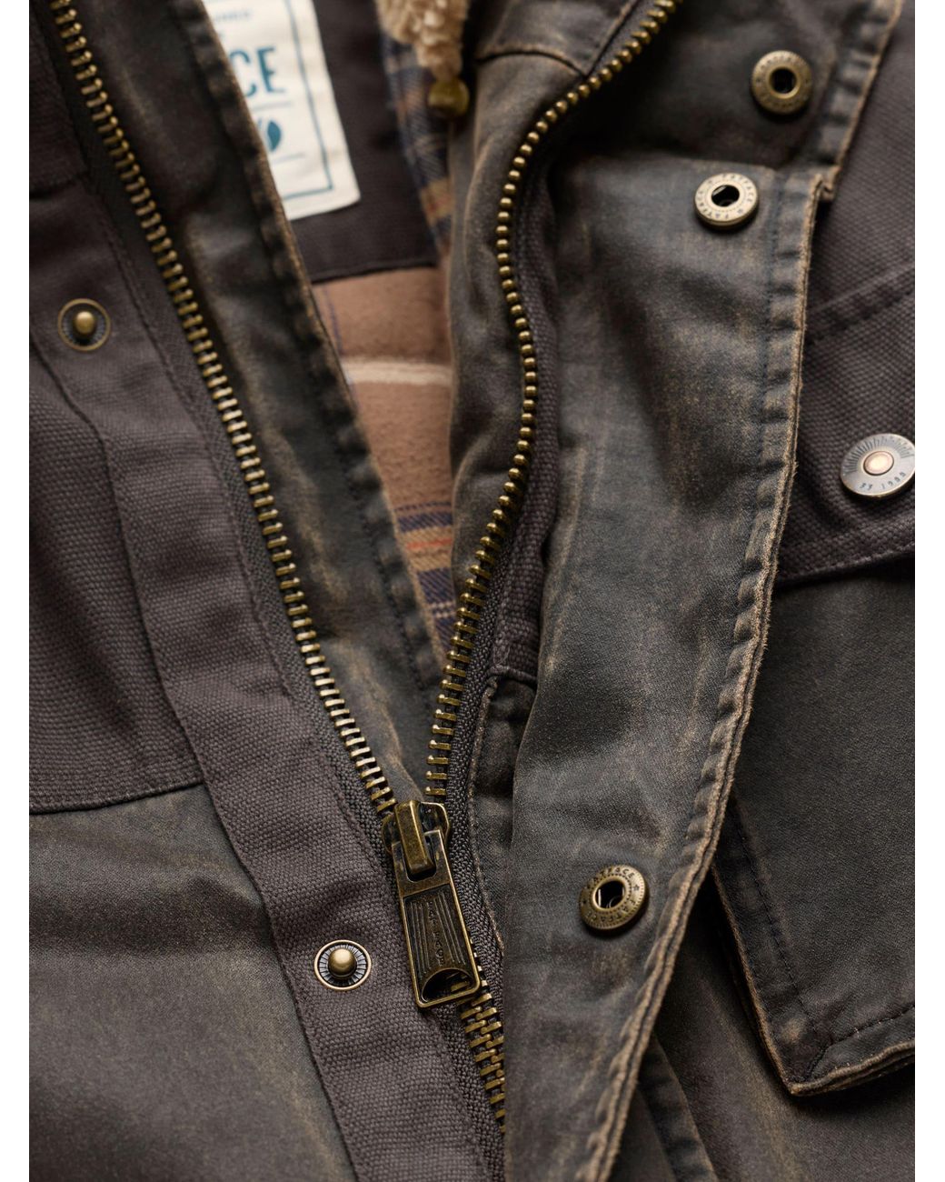 FatFace Black Fatface Broadsands Field Jacket for men