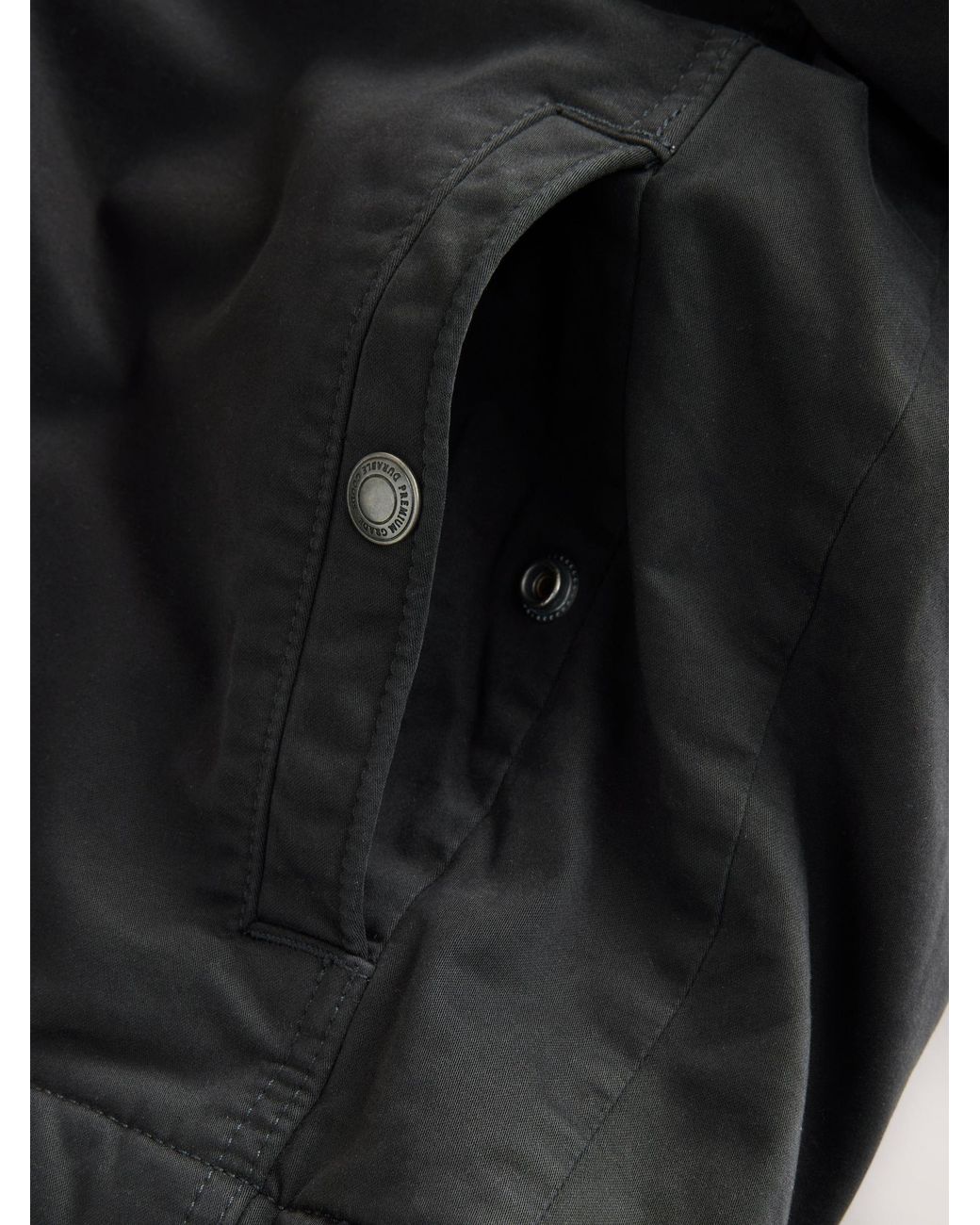 Next Black Borg Lined Zip Up Funnel Jacket for men