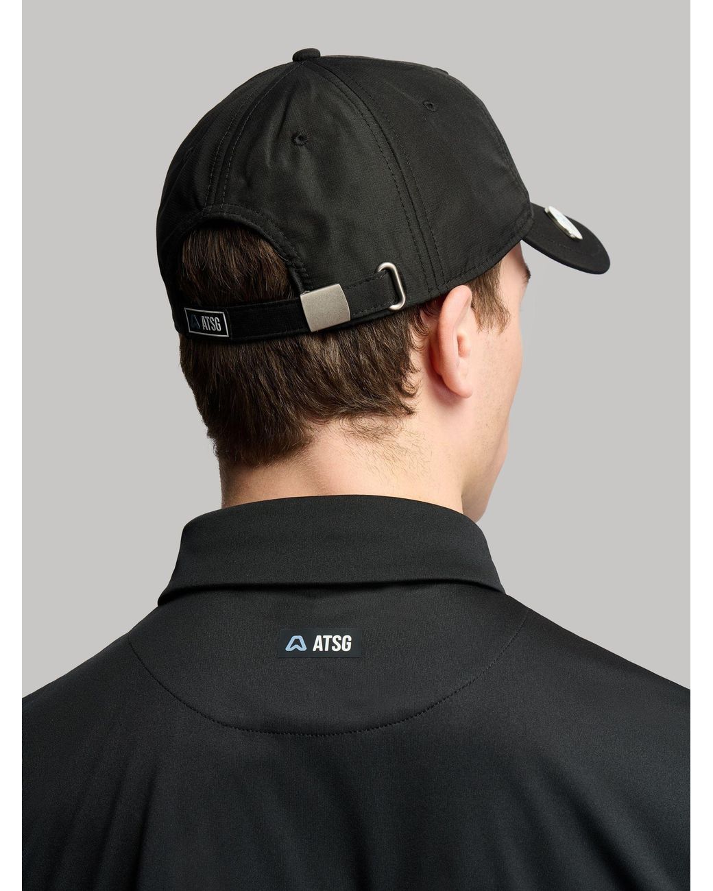 ATSG Black Eddie Ball Marker Cap 2.0 for men