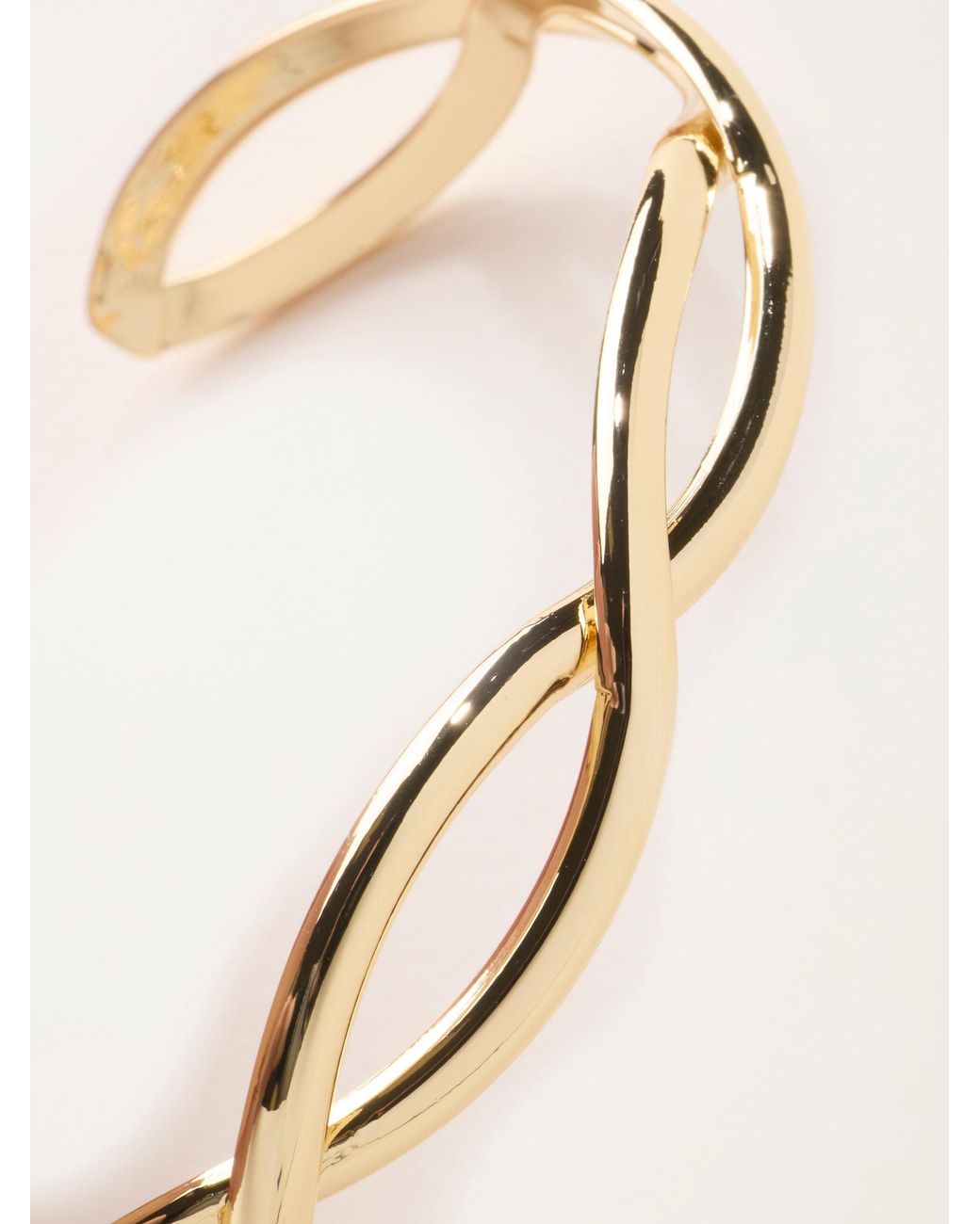 FatFace Green Twist Bangle