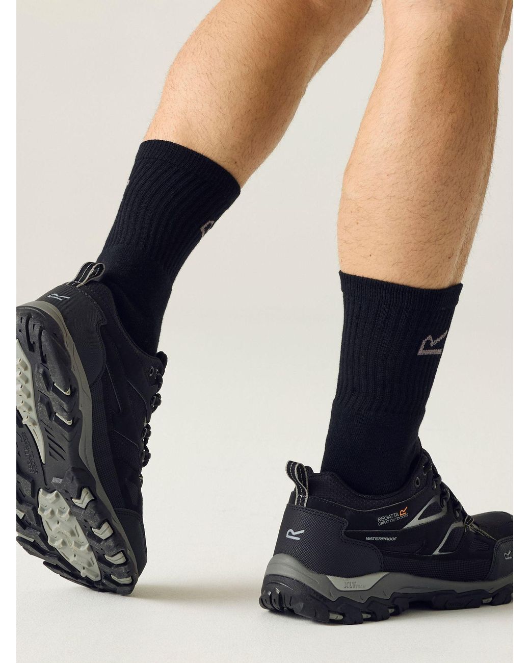Regatta Holcombe Iii Niedrige Wasserdichte Schuhe in Black für Herren