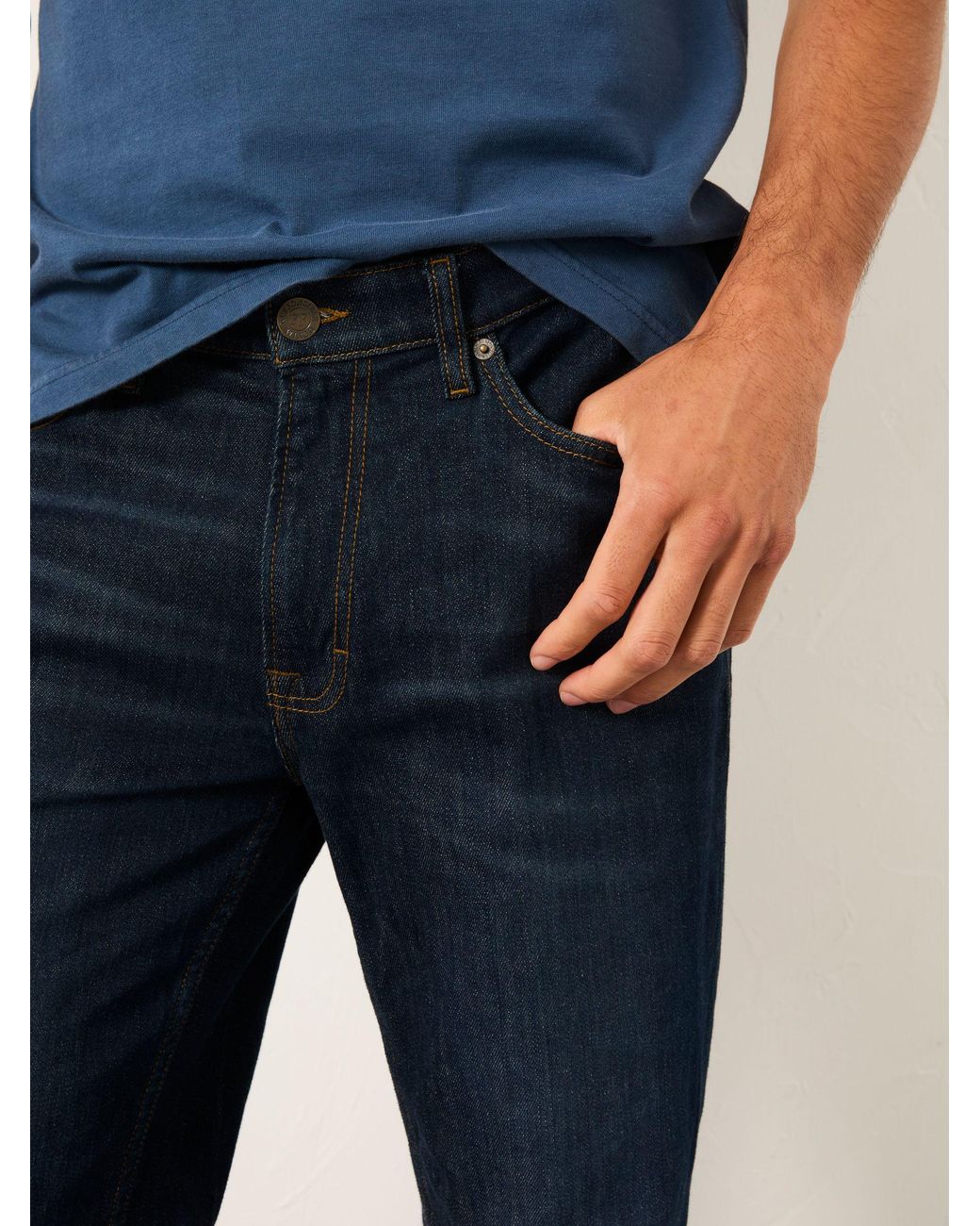 FatFace Blue Slim Fit Jeans for men