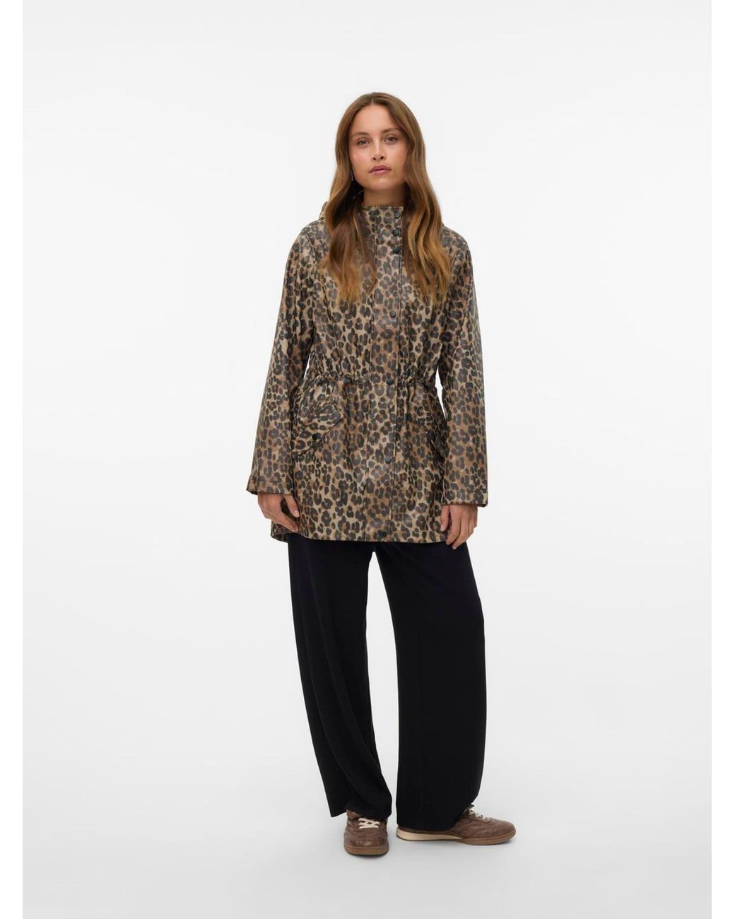 Vero Moda Brown Water Resistant Jacket