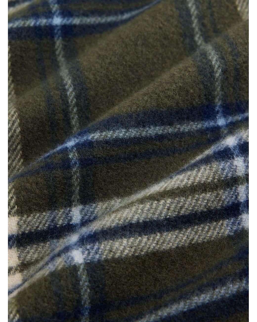 Next Green Check Pattern Scarf for men