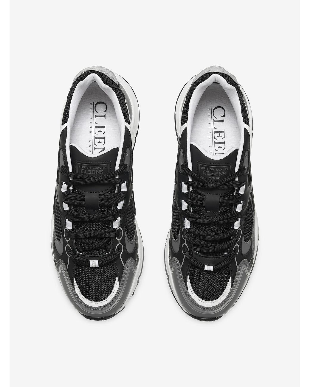 Cleens White Pulse Trainers for men