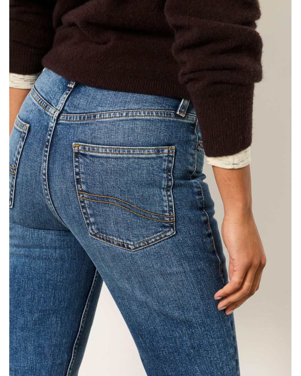 FatFace Blue Shenley Slim Leg Jeans