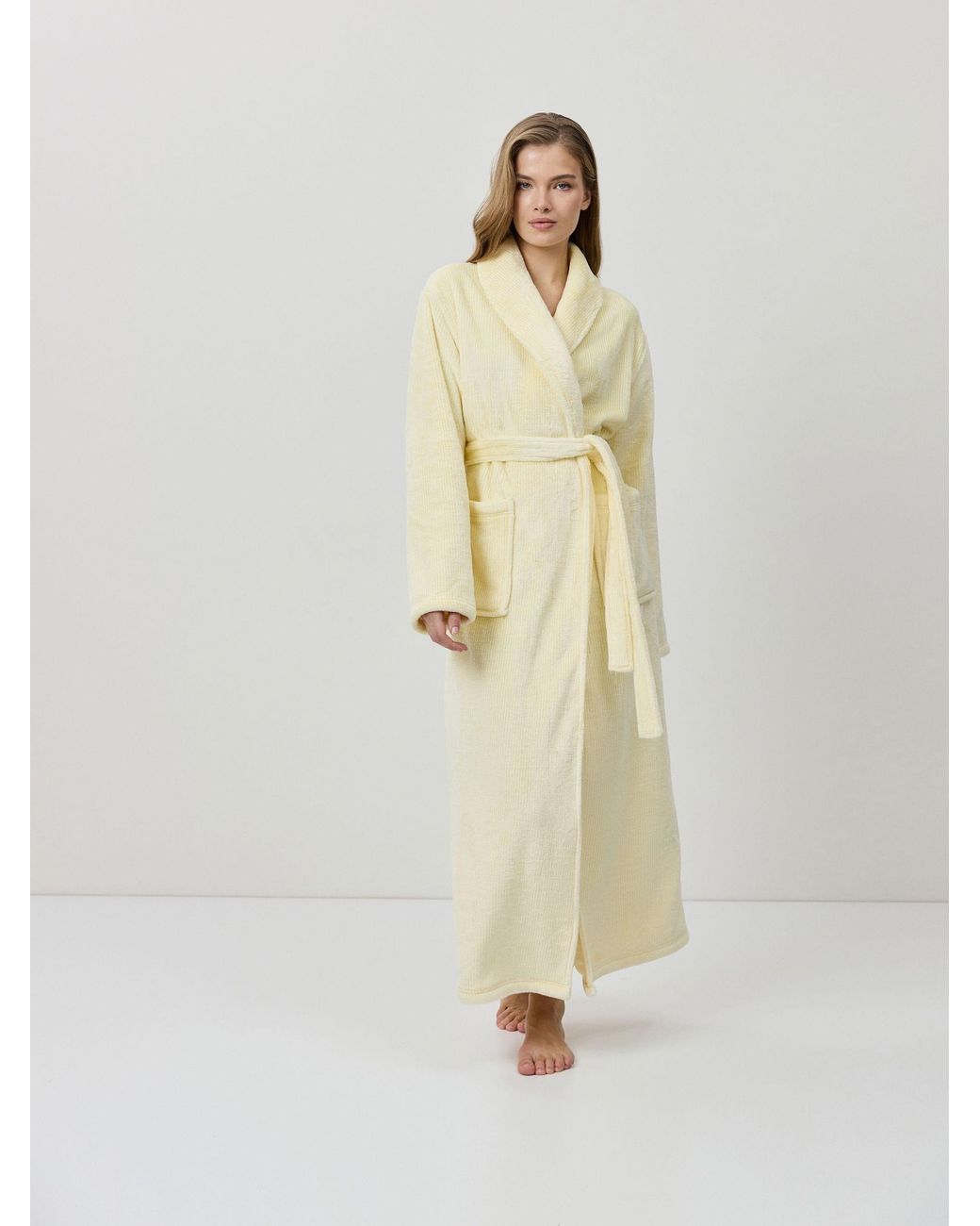ARUELLE Natural Cecilie Bathrobe