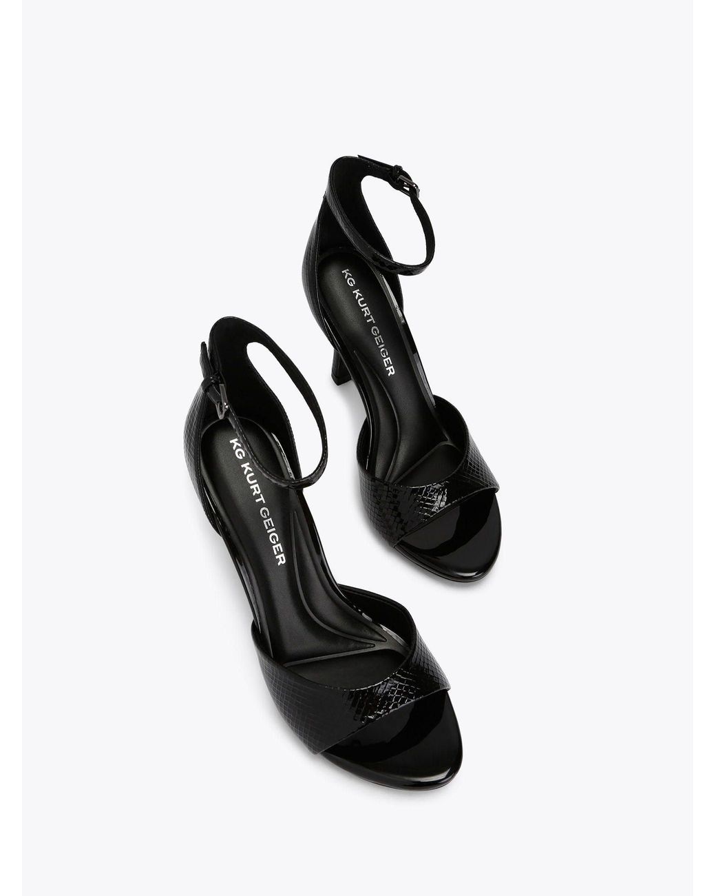 KG by Kurt Geiger White Serena Sandals