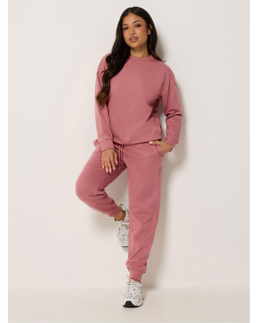 PixieGirl Petite Red Cuffed Joggers